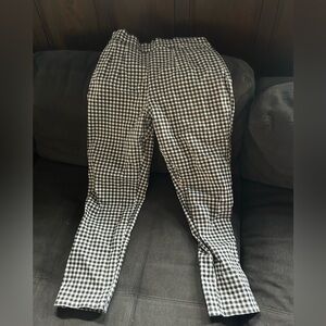 Vixen by Micheline Pitt Gingham pants XL